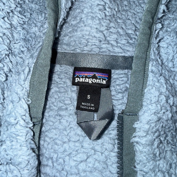 Patagonia Women's Los Gatos Hooded Fleece Pullover in a light blue size small - Picture 3 of 4